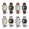 Armbandsur Sdotter Uthai M4 Men Mechanical Watch Day and Night Switching Luminous Hela Automatic Hollowed Out Multi Dial