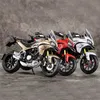 1 12 Ducati MTS Enduro Racing Motorcycles Simulation Alloy Motorcycle Model Shock Absorbers Collection Toy Car Kid Gift T230815