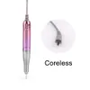 Nail Manicure Set 65W Coreless Handlenail Borr Machine Base Transparent Clear Protective Shell Case för SN357 Series Handpiece Motor 230815