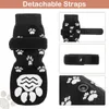 Hundkläder Benepaw Non Slip Socks Justerbara remmar Bekväma mjuka antislip Valpskor för inomhusgolv Pet Paw Protectors 230814