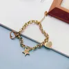 armbandketen gouden joodse ontwerper Bracelet Luck Chain Designr Charm Women Gold Sieraden Minimalistische armband Nieuwe Lover Bracelet Simple Ins Charms Sieraden Bracel