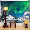 Tapestries Sunset Mountains And Rivers Landscape Painting Tapestry Wall Hanging Style Aesthetics Room Home Decor