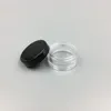 1 ml/1 g plastikowy pusty słoik próbka kosmetyczna przezroczysty garnek akryl makijaż cień do powiek balm gwoździe