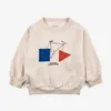 Kleidungssets Tops für Baby 2023 Herbst BC Jungen Winter lässiger Baumwoll-Cartoon gedruckter Pullover 1-12 Jahre altes Mädchen T-Shirt