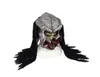 أقنعة الحفلات فيلم Alien vs. Predator Mask Monster Monster Halloween Cosplay Props متوسط ​​الحجم للبالغين 230814