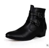 Boots Men Winter Leather Boot Short British Style Shoes Flat Cenel Work Motorcycle Carual Ongle Wed4 230815