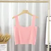 Tank da donna Hlbcbg U Neck Summer Sleeveless Sexy Body Women 2023 Off Spalla Tops Streetwear Casual Knitting Bodysuits