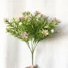 Decorative Flowers False Small Wild Flower Home Garden Decorate Artificial Plants Bonsai Pyrostegia Venusta