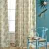 Curtain printed curtains for Living Room bedroom mediterranean style curtain window treatment readymade curtains