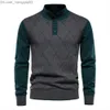 Giacche da uomo cardigan abbigliamento da uomo maglione maglione maglione cappotto a maglia da uomo ropea de invierno autunno/edizione coreana invernale Keep Warm Z230816