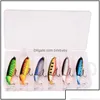 Aquariums Fish Pet Supplies Home Garden 6Pcs With Box Whopper Plopper 100Mm 13G Floating Fishing Lure Artificial Hard Bait Drop Delive Dhtqf