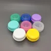 5ml cogumelo forma caixa pp cosméticos garrafa vazia embalagem caso doces cor creme facial amostra frasco com forro claro kpbhg