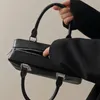 Schulbeutel England Stil hohe Kapazität Frauen Handtasche Koreanische Mode passen alle mit schwarzen Umhängetaschen Luxus einfacher Y2K -Designer Bolso Mujer