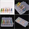 Aquariums Fish Pet Supplies Home Garden 6Pcs With Box Whopper Plopper 100Mm 13G Floating Fishing Lure Artificial Hard Bait Drop Delive Dhtqf