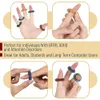 Halloween Toys 100st Stress Relief Fidget Sensory Rings Silent Reducer Ring For Kids Adults Angst Massager ADHD Autism 230815