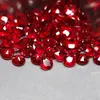 Loose Gemstones Wholesale Factory Price 1.7mm Round Cut Natural Ruby Gemstone Necklace Earrings For Women Keychain Jewelry Bracelet