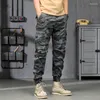 Pantalones para hombres foufurieux camuflage ropa de trabajo pantalones tácticos al aire libre ejército militar de carga transpirable