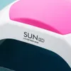 Nail Dryers Sun2C UV Lamp 48W Gel Polish Dryer Pedicure Light Manicure Art Machine LED 230814