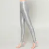 Donne calzini in raso olio in rango lucido collant opaco bagnati bagnati calze sexy leggings pantaloni yoga palestra sport fitness slim