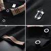 Mens Polos Summer Camisas de manga corta Men Brand Cotton Business Business Casual Soild Tops Bordado Black Clothing 230815