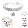Hondenkragen huisdierkraag met diamanten multi-colour kat ketting accessoires hanger voor kitten