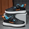 Sneakers kinderen jongens schoenen casual 6 tot 12 jaar pu lederen plat skateboard sport tennis voor jongen 230815