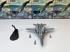 Aircraft Modle Scale 1/100 Fighter Model US F-14A F14 VF-84 Military Aircraft Replica Aviation World War Plane Collectible Toys for Boys 230814