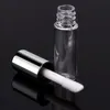 12 ml Mini leerer Lipglossrohrbehälter Clear Lippenbalsam -Röhrchen Behälter Lippenstift nachfüllbare Flaschen Lipgloss -Röhrchen NQSNs