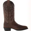 Buty Mężczyzny Buta Mid Calf Western Cowboy Buty Mężczyzna Mężczyzna na zewnątrz Pu Skórzana Totem Med Med Fashion Projekt Projekt Mężczyzn Buty 230814