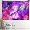 Tapestries Purple Starry Sky Tapestry Wall Hanging Universe Mysterious Hippie Bedroom Eesthetic Room Home Decor R230815