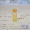 5ML Clear Empty Glass Jars With Gold Screw Cap 5Gram Small Glass Bottle Vials For Nail Piece Powder Liquid Jewelry Wplhh