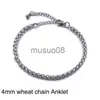 Enkelbanden zilveren kleur roestvrij staal Beh Anklet voor vrouwen stops zomer heren enkel brelet op been chain foot sieraden cadeau j230815