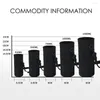 Förvaringspåsar svart vatten flaska täckpås påse w/rem neopren bärare isolerad hållare axelrem