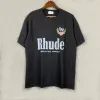 Rhudes T Shirt Men Designer Rhude T-shirt męs
