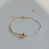 Charm Armbänder 10 Stück 18k plattierte Goldkugeln Miyuki Armbänder Mischen Sie Farben Dessing Sommerurlaubsschmuck 230815