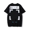 T-shirts pour hommes 2024fashion Luxurys Offes Vêtements T-shirts pour hommes et femmes T-shirts en vrac Tops Homme Casual Street Graffiti Shirt Sweatshirtoff T-shirts Offs White Mens Tee