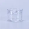 15ml Plastik Kozmetik Konteyner Kavanoz Vidalı Kapaklı 15 Gram Göz Farı Çivileri İçin Mini Boş Tencereler Toz Boncuklar Takı Krem Balmumu Şişesi FXCRB