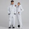 Stio di sci Sport femminile Snowsuit con cappuccio uomo Snowboarding Waterproof Women Women Ski Ski Mountain Descent Man Man Groval Gollothes 230814