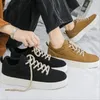 Dress Shoes Men Black Vulcanized Sneakers Boys Flat Comfortable Shoe for Spring and Summer 2023 Mans 230814