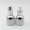 30 ml lege hervulbare luxe parelwitglasfles Essentiële olie Cosmetica JAR POT Container Flacon met glazen pipetoog Dropper QKWHT