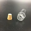 1 2 4 5ml Minifläschchen klare Glasflaschen Gläser mit Korken Stopper kleiner Korkglasflasche DIY Dekoration leere kleine Flasche für Sand RBDD