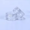 2ML Clear Plastic Empty Jars Pot Clear Lid 2Gram Size For Cosmetic Cream Eye Shadow Nails Powder Jewelry E-Liquid Jjsxx