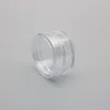 5 Gramm durchsichtige Gläser Kunststoffgläser Kunststoff-Kosmetikbehälter Leere kosmetische Probenbehälter Transparente 5-ml-Kunststofftopfgläser Ntxvb