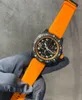Blue Endurance Watch Mens Chronograph Watch Wide Rubber Strap Movement Quartz Movement Montre Homme AAA Quality Vintage Watch Classic Avenger SB048 Q2