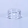 2 ml przezroczysty plastikowy pusty jar28x13mm przezroczysty pokrywka 2gram rozmiar próbki do kosmetyczny krem