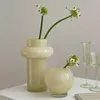 Vasi di vetro Vaso di nicchia francese retrò e lussuoso ornamento floreale