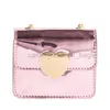 Cross Body Small Bag Women's Trend Love Lacquer Leather Small Square Bag Fashion Chain One Shoulder Crossbody Bag Versatile Mini Lipstick Bag caitlin_fashion_bags