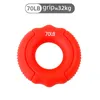 Finger Mark Grip Power Circle GRIP Force Device Tire Gummi Ring Practice Handstyrka Flexibel tränare Grip Force Circle Finger Silicone