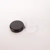 Tapa de tornillo de plástico de 15 gramos de 15 ml recargador de tornillo de plástico con base de recipiente de plástico vacío para botellas de revestimiento de la sombra de ojos AUBQ AUBQ
