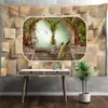 Tapestries Wall Landscape Tapestry Wall Mount Style Room Bedroom Home Decor